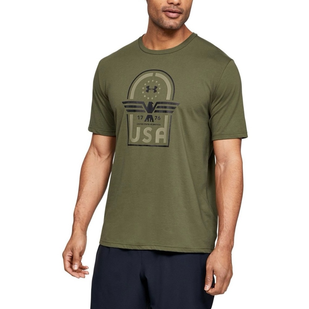 UNDER ARMOUR - MENS FREEDOUSA EAGLE T-SHIRT